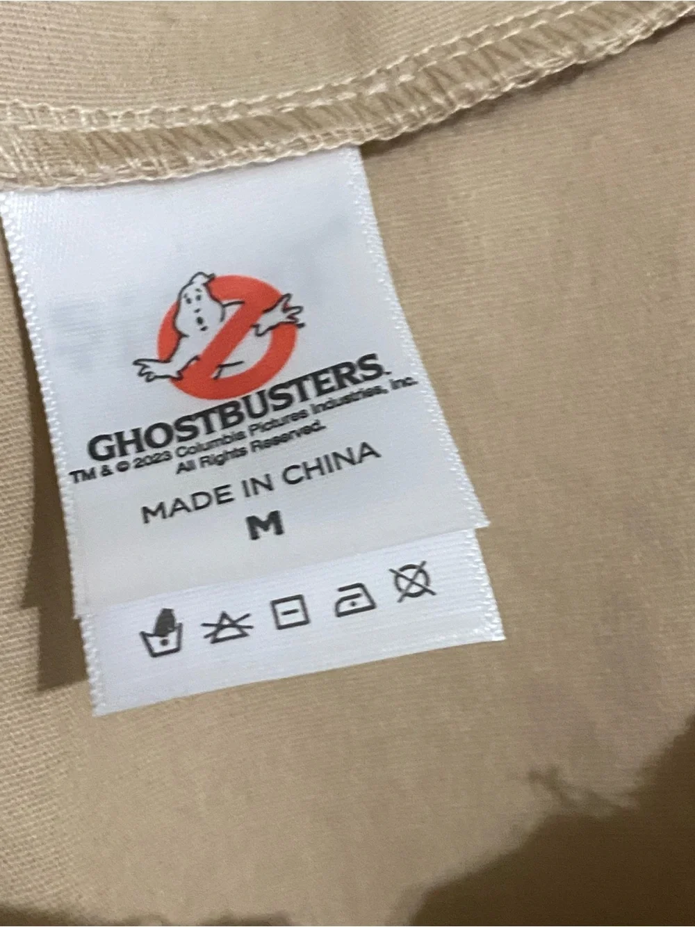 Ghostbusters Halloween Overalls size Medium